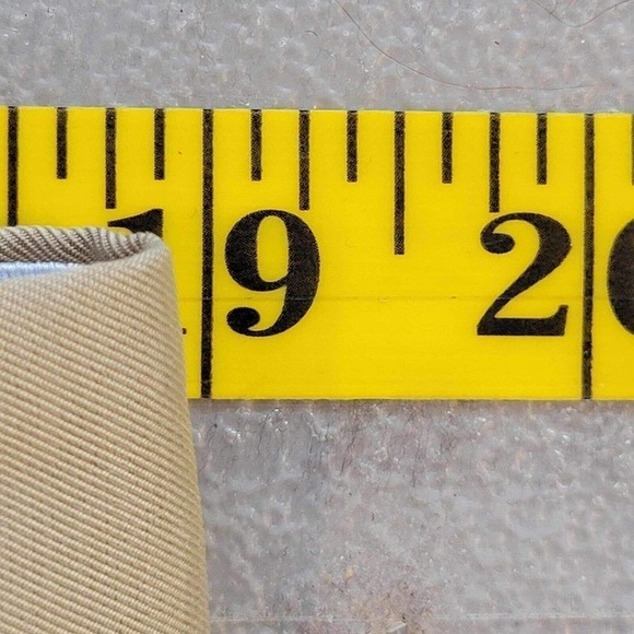 Nike Golf Pants Dri-Fit Men's Size 36X33 Tan Flat Front Chino Stretch Modern - Picture 11 of 14